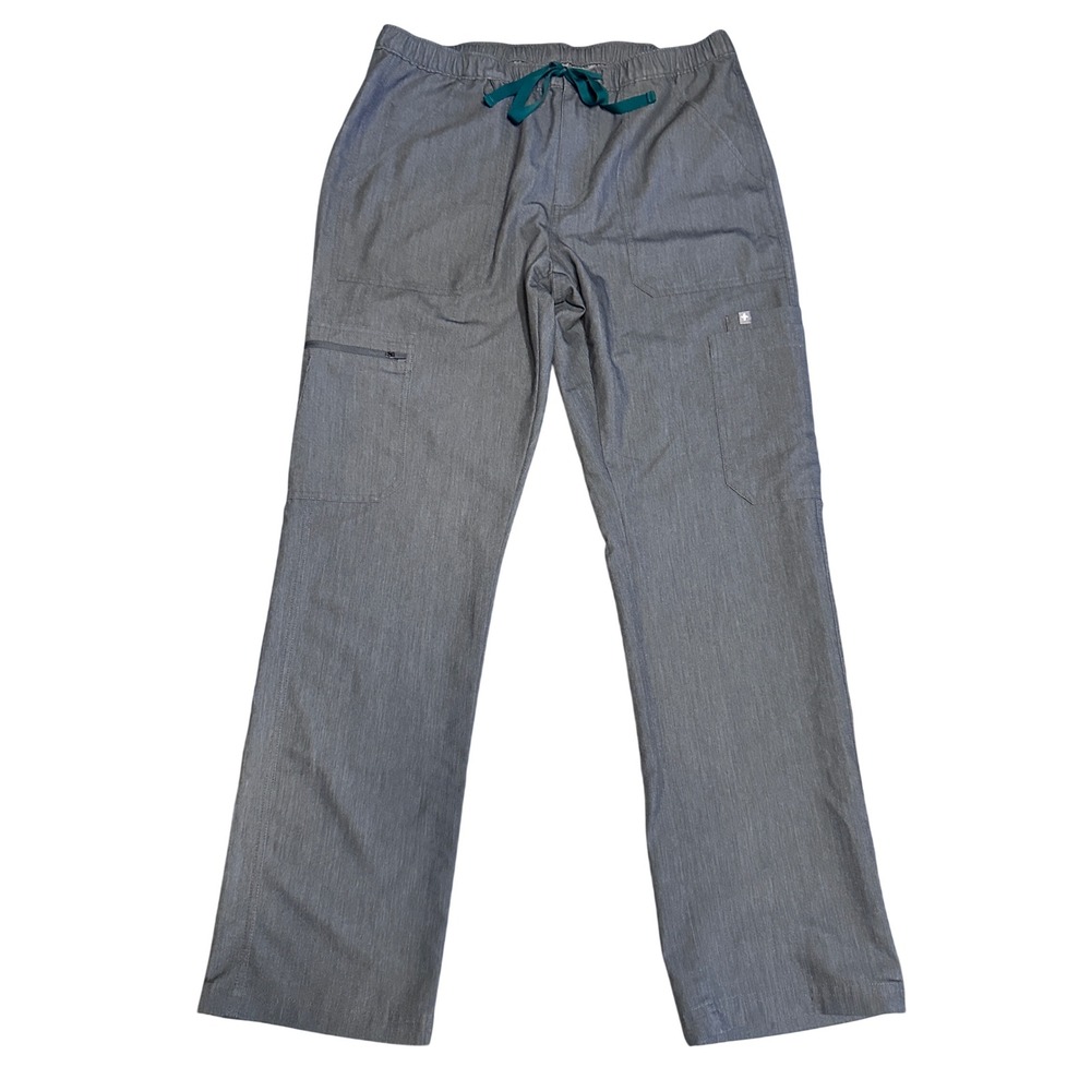 Figs Cairo Cargo‎ Scrub Pants GRAPHITE Large